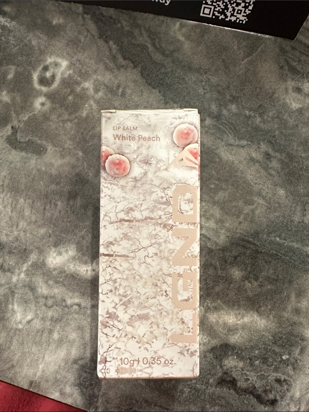 Lip Balm White Peach - LENG? (Peach/Pale Pink)